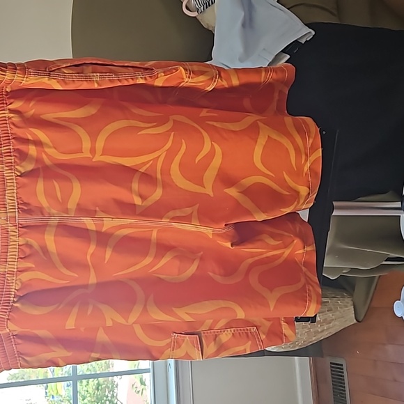 Caribbean Joe men Floral Print Swim Trunk XXL - Picture 3 of 7